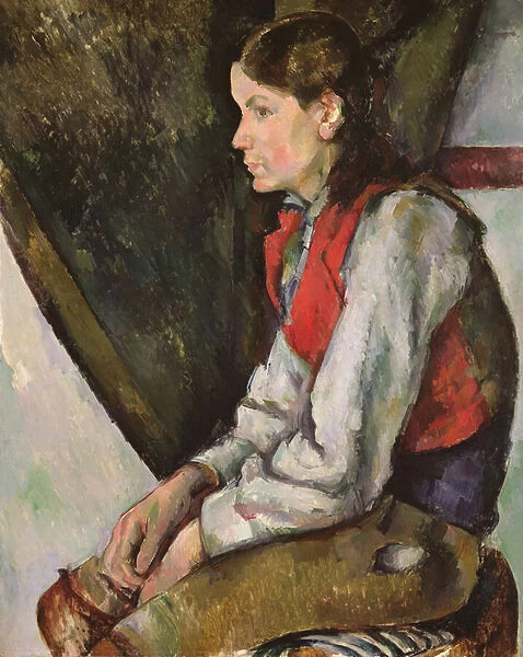 Boy in a Red Vest, 1888-1890 (oil on canvas)