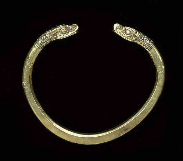 Bracelet with snake heads, 7th-6th centuries BC (gold)