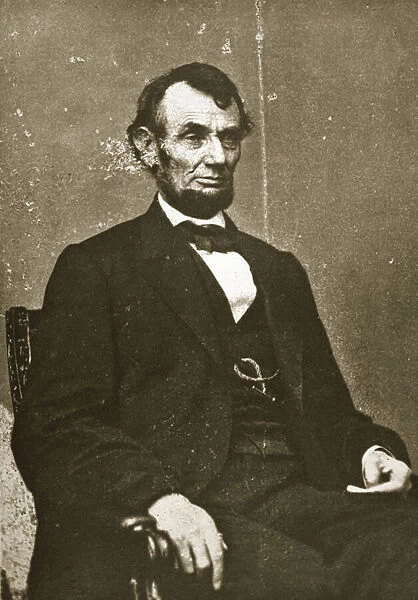The Brady Lincoln : portrait of Abraham Lincoln, 1894 (b  /  w photo)