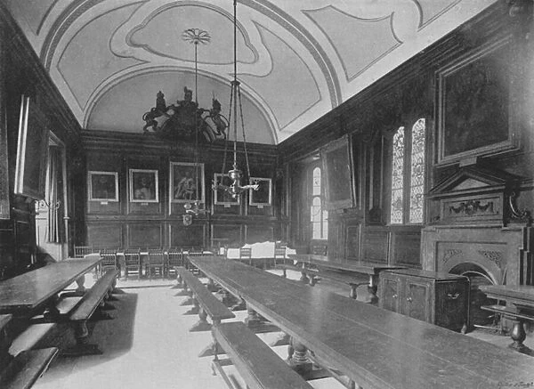 Brasenose College, the Dining Hall (b  /  w photo)