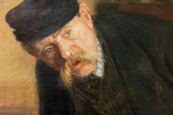 The Brawl, 1900 (oil on canvas)