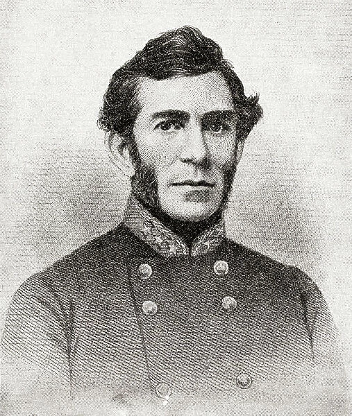 Braxton Bragg, from The History of Our Country, published 1905 (litho)