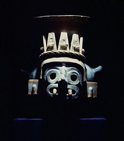 Brazier representing Tlacoc, Late Post Classic Period (ceramic)