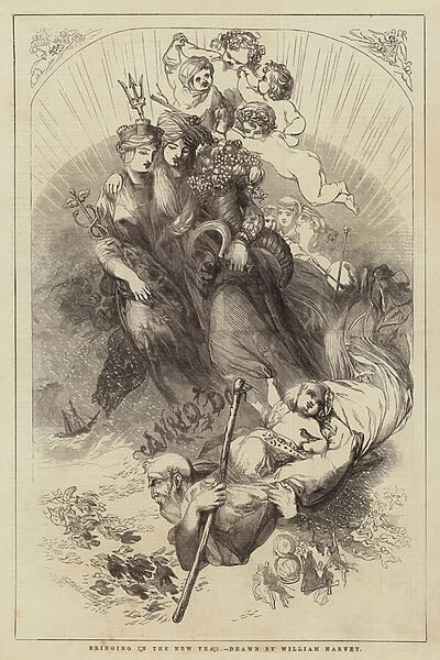 Bringing in the New Year (engraving)