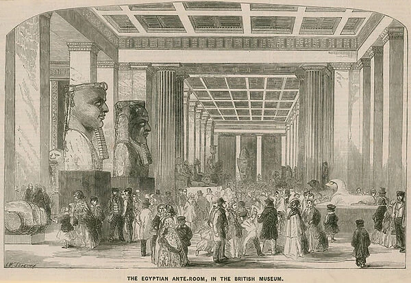 British Museum, Egyptian Room (engraving)