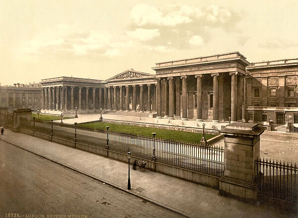 British Museum, London, , c. 1890-1900 (photochrom)