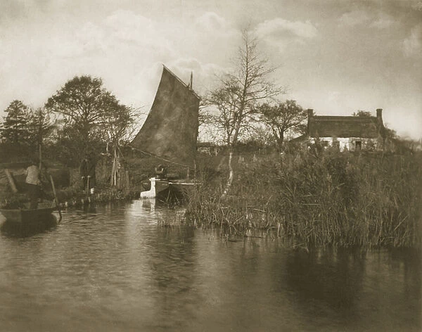 A Broadmans Cottage, Life and Landscape on the Norfolk Broads, c. 1886 (photo)
