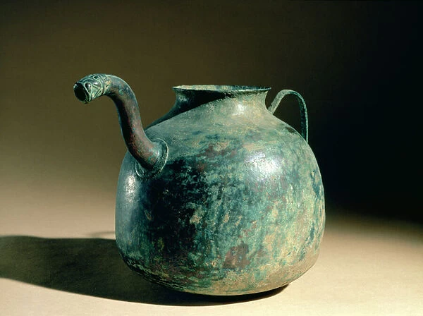 Bronze Age kettle, Iran (bronze)