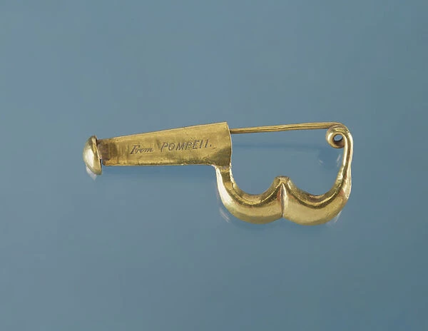 Brooch in the Pompeian style belonging to Caroline Murat (gold)