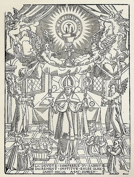 Brotherhood of the Holy Sacrament, c.1630 (poster)