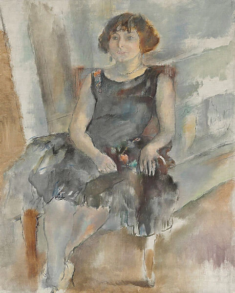 Brunette, 1928 (oil on canvas)