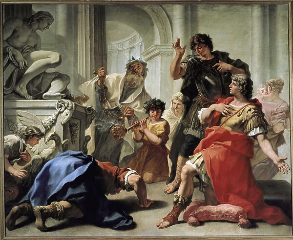 Brutus (Lucius Junius Brutus) (oil on canvas, 1700-1704)