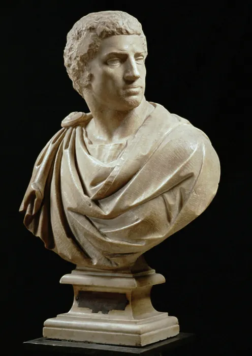 Framed Print : Brutus (marble) Framed Print : Brutus (marble)
