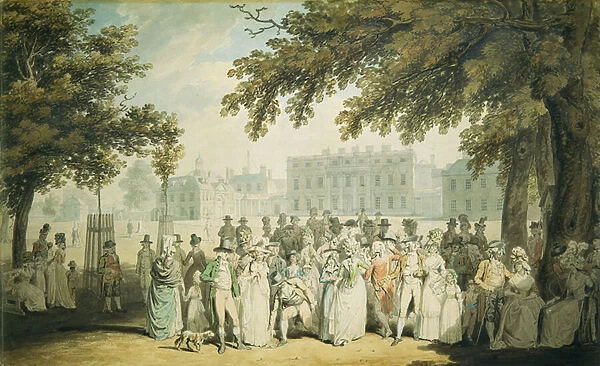 Buckingham House, St. Jamess Park, 1790