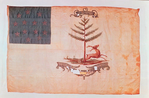Bucks of America flag, c. 1787