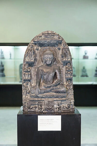 Buddha in eight great miracles, Pala style, 9th century AD