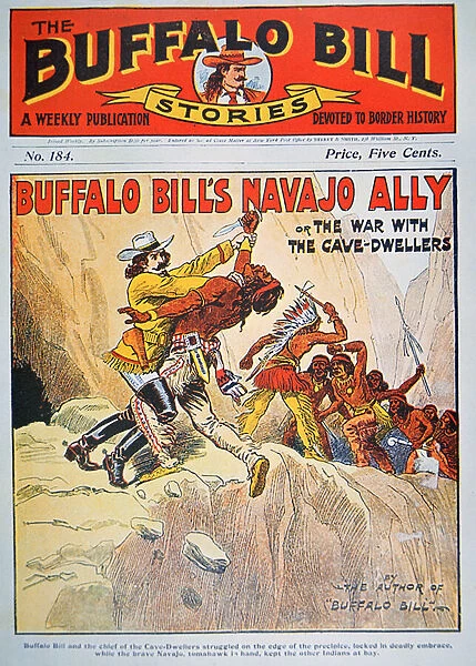 Buffalo Bills (1864-1917) Navajo Ally, cover illustration from