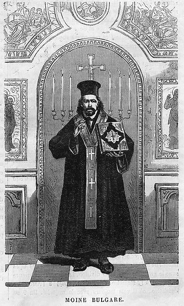 Bulgarian monk in 1869