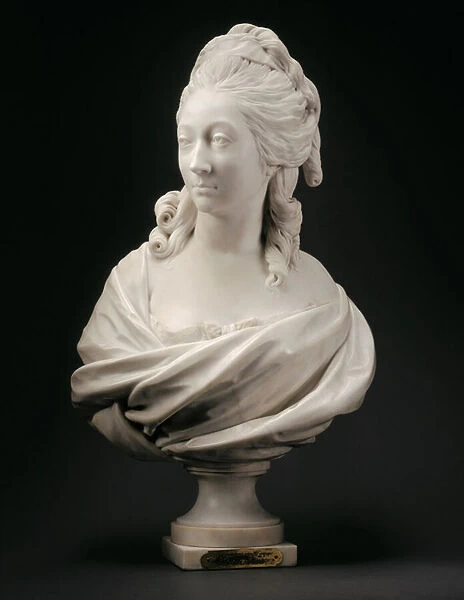 Bust of Anne-Marie-Louise Thomas de Domangeville de Serilly, Comtesse de Pange