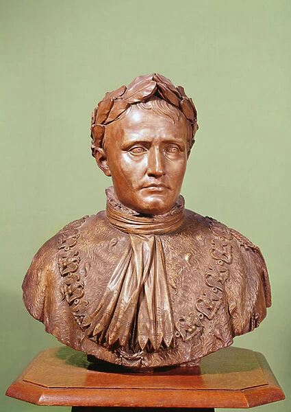 Bust of Napoleon I (1769-1821) (plaster)