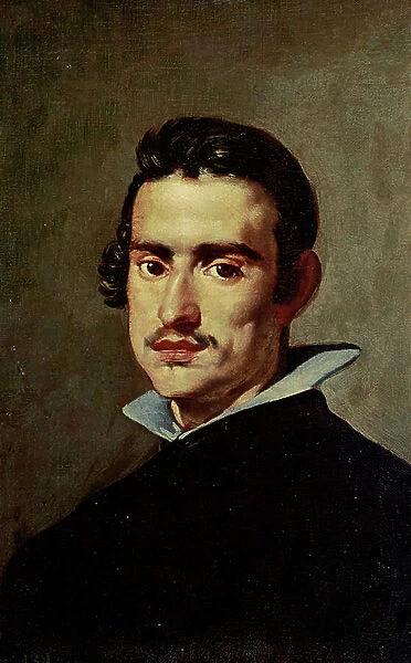 Bust of young man (self -portrait), c. 1623 (oil on canvas)