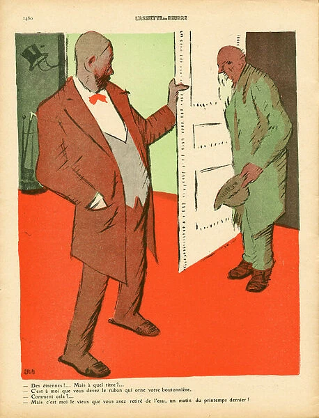 The Butter Plate, number 457, Satirical in Colors, 1910_1_1