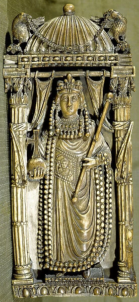 Byzantine Art: representation of Aelia (Ariadne, Augusta or Ariane)