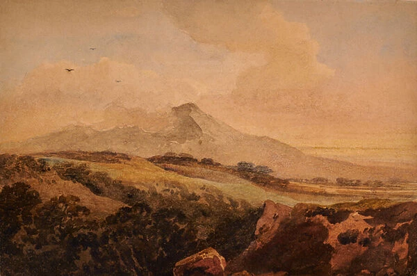 Cader Idris, North Wales, 1800-49 (Watercolour)