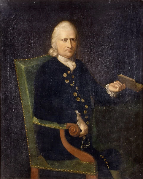 Cadwallader Colden (1688-1776) (oil on canvas)
