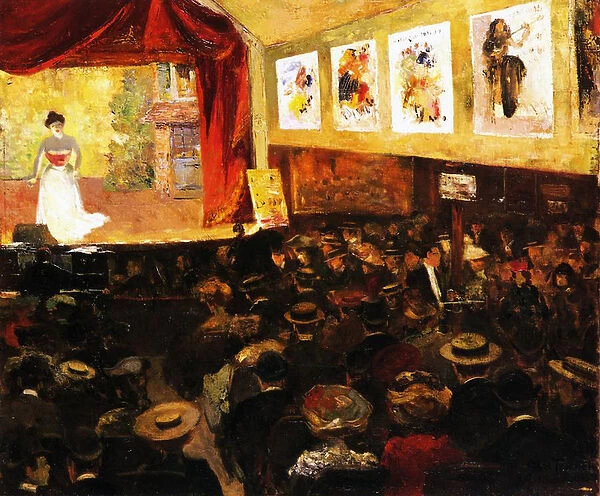 The Cafe-Concert, c. 1904 (oil on canvas)