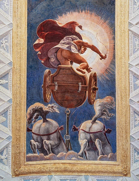 Camera del Sole e della Luna (Chamber of the Sun and the Moon) (fresco)
