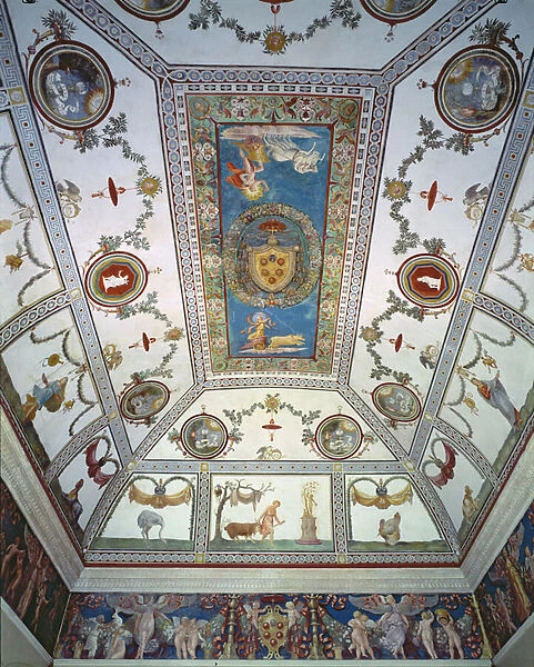 The Camera con Fregio di Amorini (Chamber of the Cupid Frieze