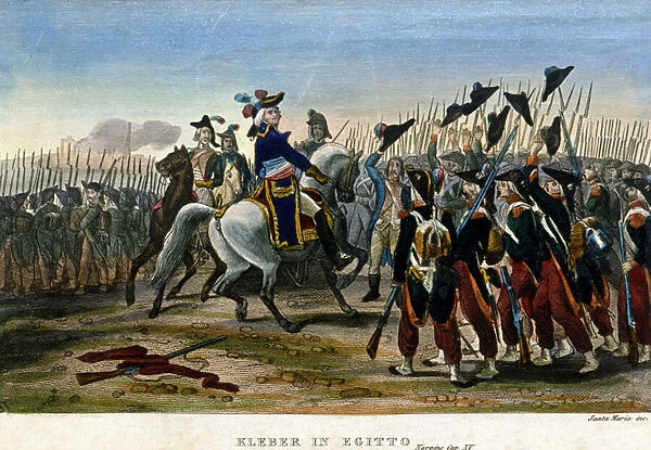 Campaign (Expedition) of Egypt (1798-1801): General Jean Baptiste Kleber (1753-1800