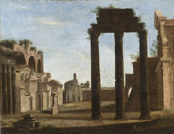 Campo Vaccino in Rome, c. 1650 (oil on canvas)