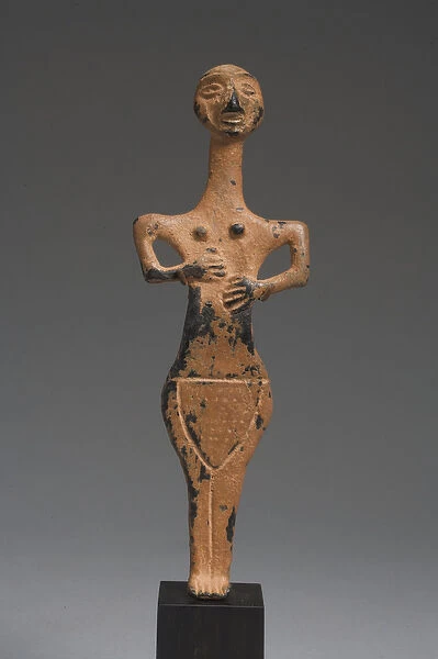 Canaanite female fertility goddess (bronze)