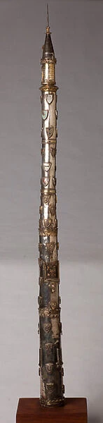 Candelabrum (?), silversmithing, 16th-17th century