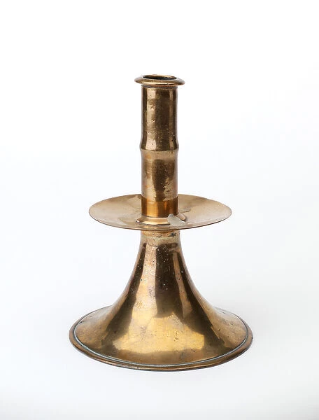 Candlestick, c. 1650-99 (brass)