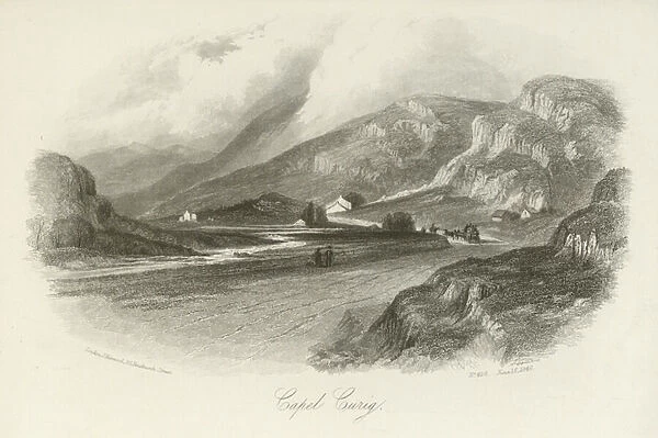 Capel Curig, North Wales (engraving)