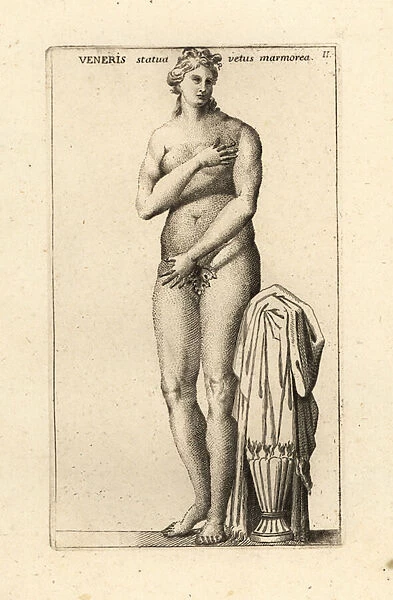 The Capitoline Venus, or Venus Pudica, modest Venus. 1779 (engraving)