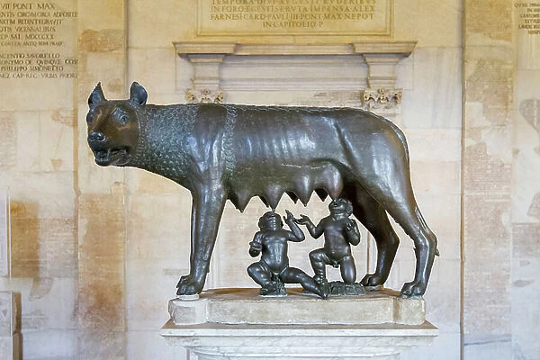 Capitoline wolf (bronze)