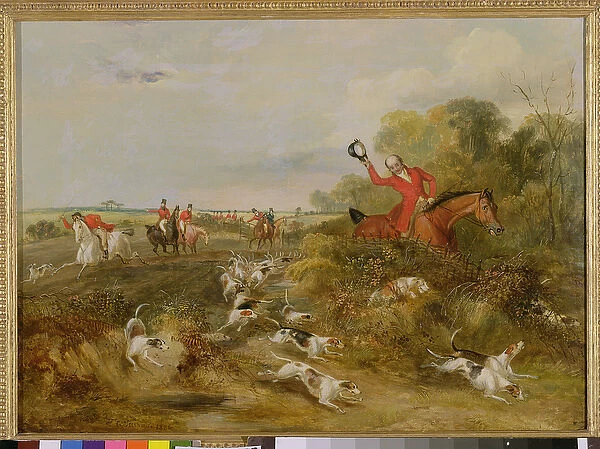 Capping on Hounds, Bachelors Hall, 1836 (oil on canvas)