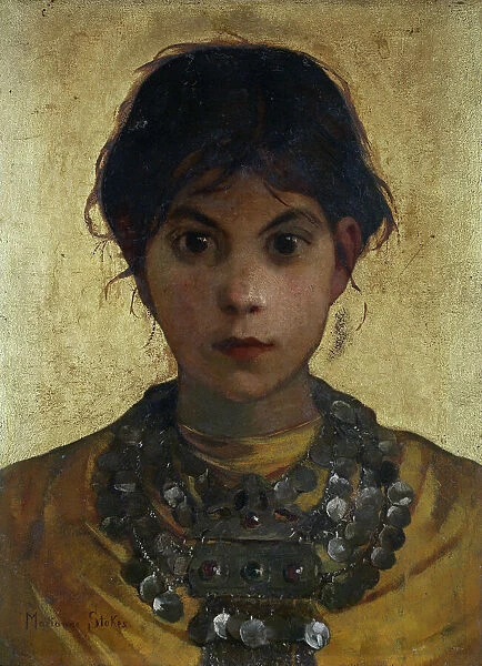 A Capri Witch, 1884-85 (oil on panel)