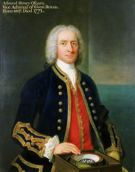 Captain Henry Osborn (1697-1771), 1743-44 (oil on canvas)