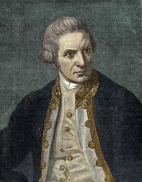 Captain James Cook - portrait