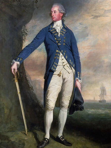 Captain Sir George Montagu (1750-1829), c.1780-90 (oil on canvas)