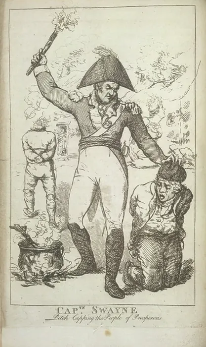 Framed Print : Captain Swayne