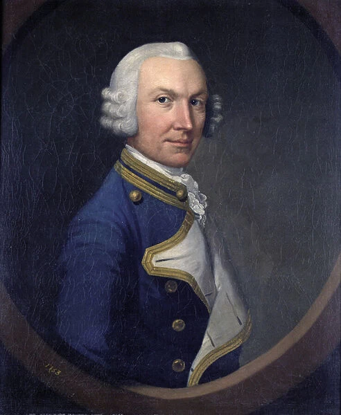 Captain William Holburne, 1753 (oil on canvas)