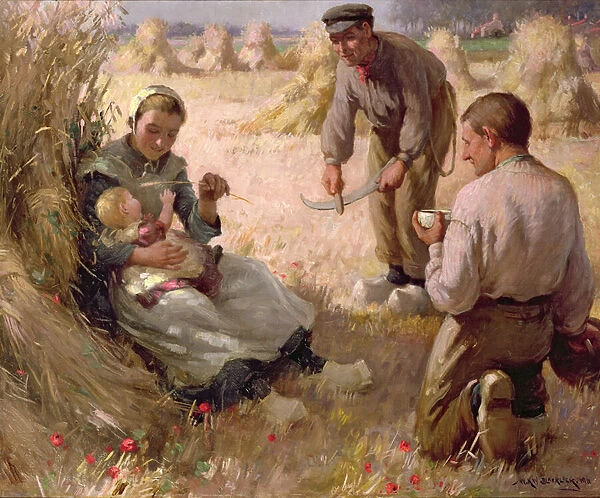A Captive Audience, 1911 (oil on canvas)