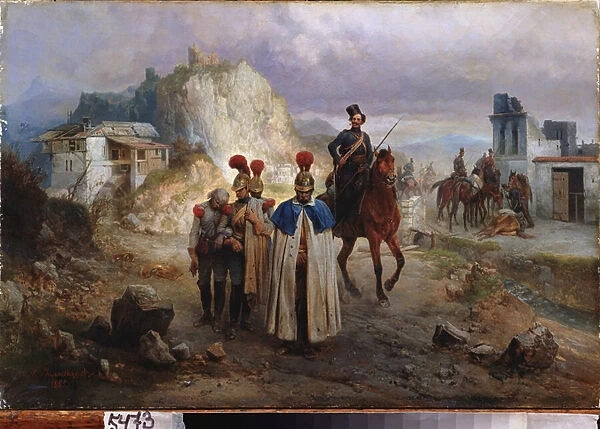 The Captive French Men In 1814)