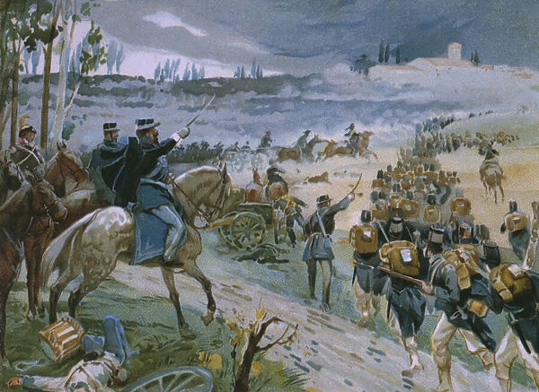 Capture of Rome through the breach of Porta Pia on 20th September 1870